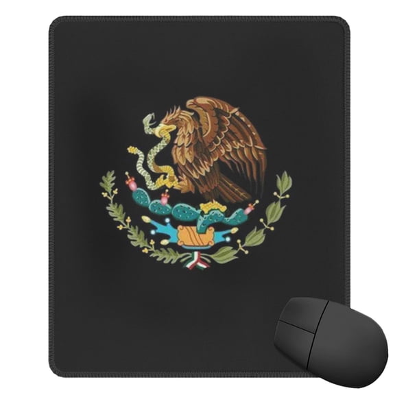Mexico-Logo Mousepad Non-Slip Rubber Base Mouse Mat For Office Home 11.89.8inches