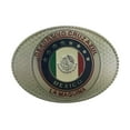 thumbnail image 1 of Mexico Mexican Belt Buckle DEPORTIVO CRUZ AZUL Rodeo Western Spinner HEBILLA, 1 of 3