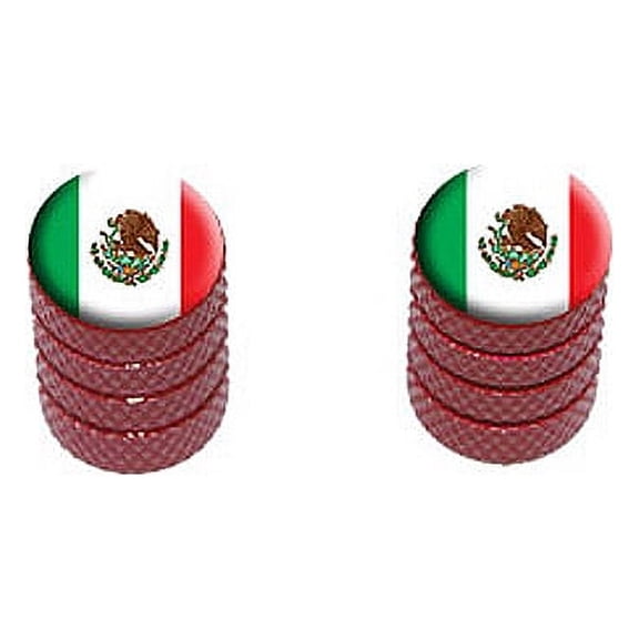 Mexico Mexican Flag - Bike Valve Stem Caps