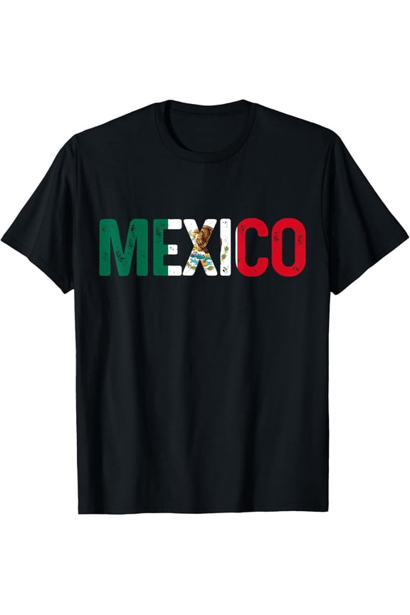 Mexico Mexican Flag Vintage Pride T-Shirt