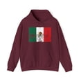 thumbnail image 1 of Mexico Mexican Pride Flag Hoodie, Gifts, Hooded Sweatshirt, 1 of 4