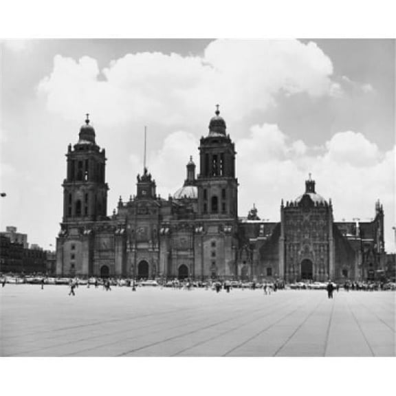 Mexico Mexico City Metropolitan Cathedral Poster Print - 18 x 24 in.