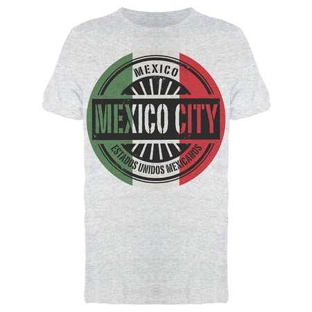 Mexico Mexico City Stamp Tee Men's -Image by Shutterstock