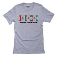 thumbnail image 1 of Mexico Modern Pentathlon - Olympic Games - Rio - Flag Men's Grey T-Shirt, 1 of 2