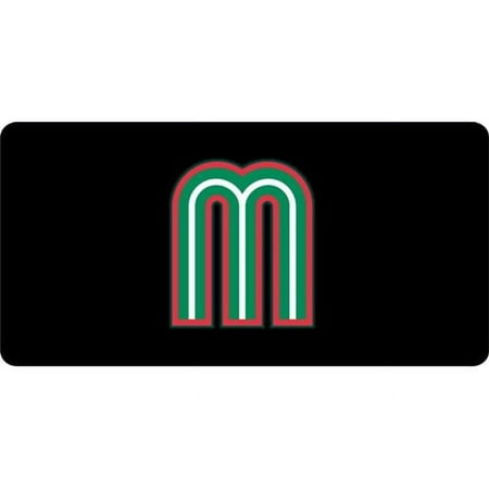 Mexico National Logo Photo License Plate