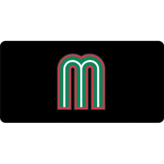Mexico National Logo Photo License Plate
