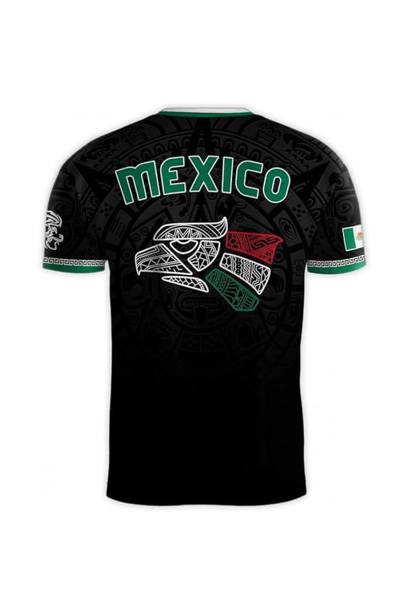 Mexico National Team 3D Printed T-Shirt 2026 World Cup Fan Casual Sports Short Sleeve