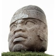 thumbnail image 1 of Mexico: Olmec Head. /Ncolossal Head Number 1 From San Lorenzo Tenochtitlan, In Veracruz, Mexico. Olmec Culture, 1500-800 B.C. Poster Print by  (24 x 36), 1 of 1
