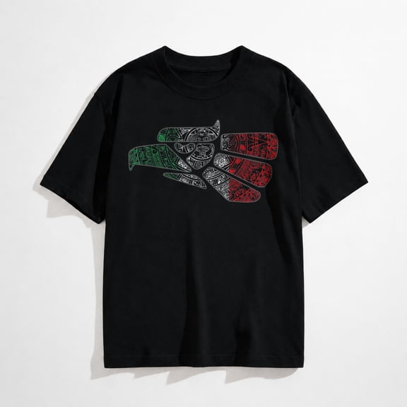 Mexico Sacred Aztec Calendar Mexican Eagle Archeological T-Shirt