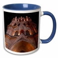 thumbnail image 1 of 3drose, Mexico, San Miguel De Allende. La Parroquia Cathedral at Night., 15oz Two-tone Blue Mug, 1 of 6