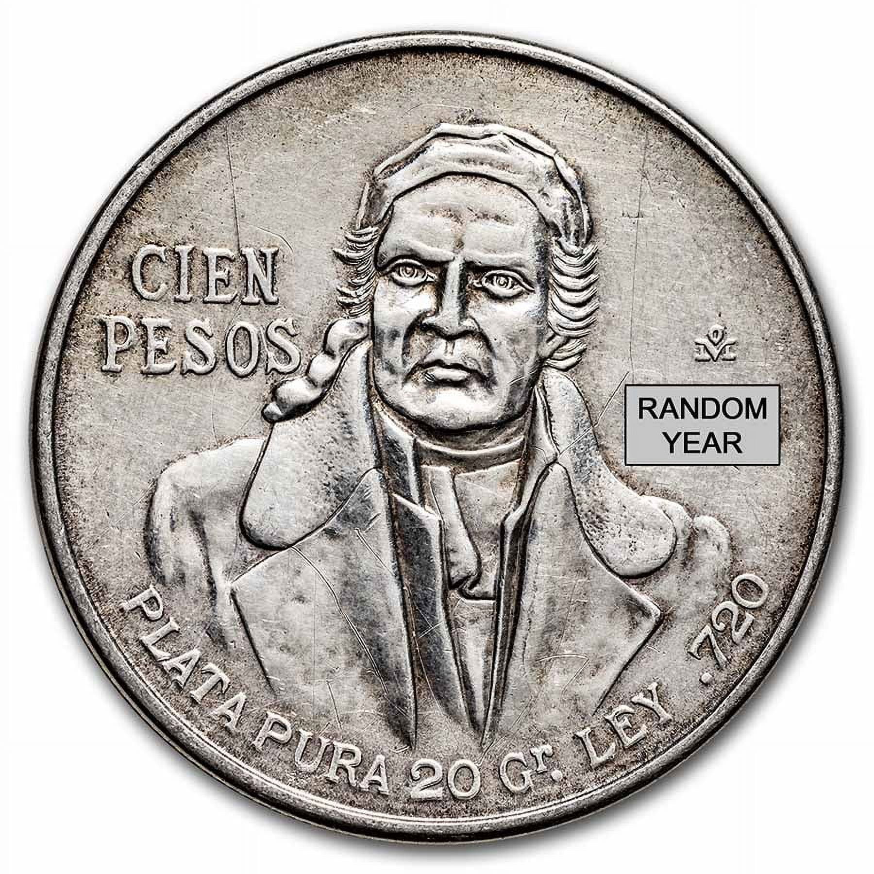 値下げ Mexico coin 2004 100 Peso 銀貨新品 100 Pesos Denomination 2004 Mexican Coins (1905-Now) for