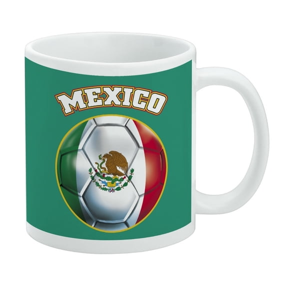 Mexico Soccer Football Futbol White Mug