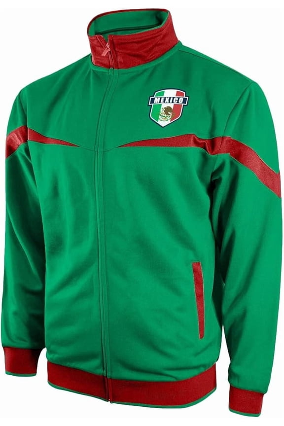 Mexico Soccer Jacket Track Soccer Adult Sizes Soccer Football Soccer Jacket - XL