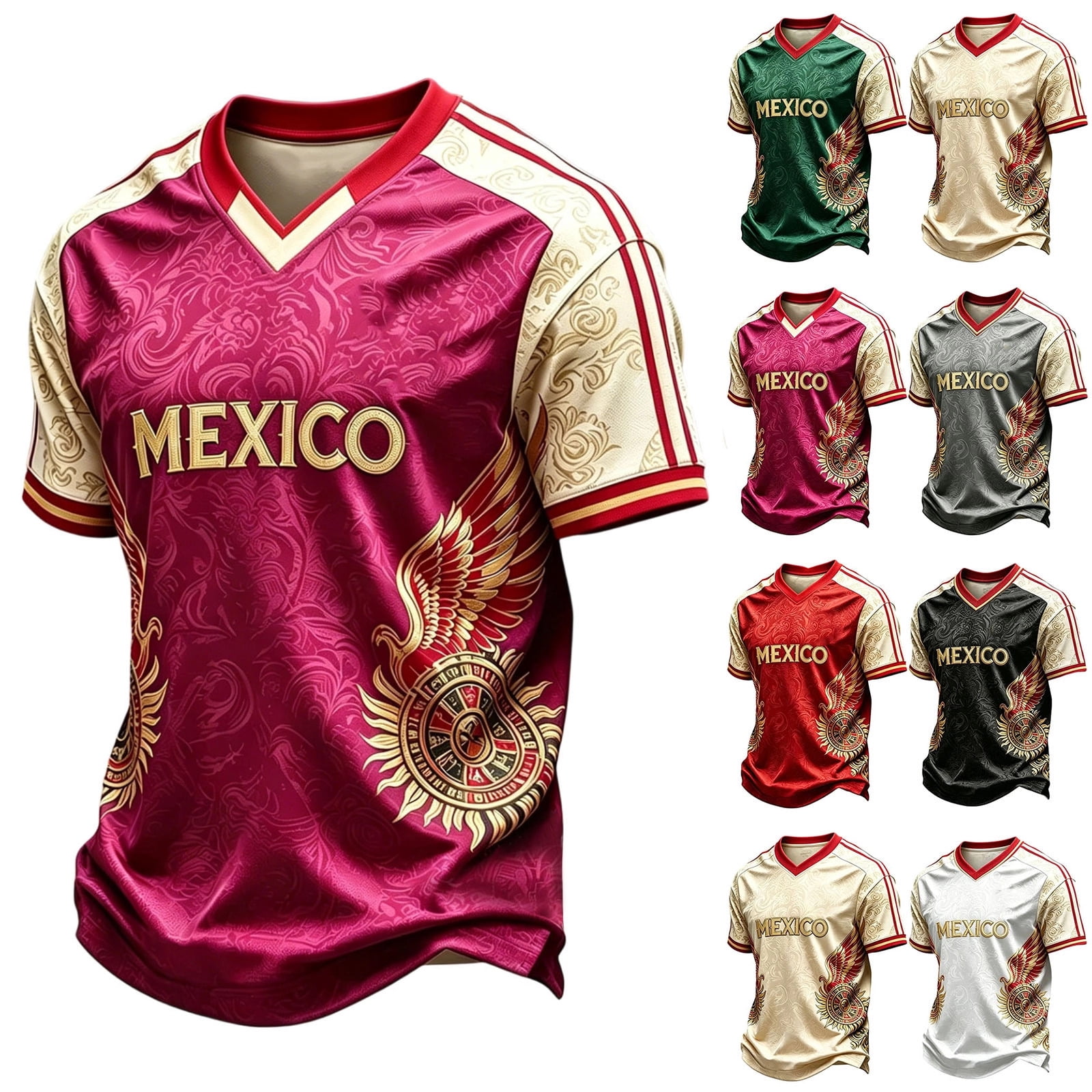 mexico-soccer-jersey-t-shirt-for-men-2026-world-soccer-game-national