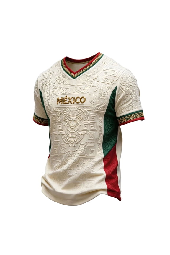 Mexico Soccer Jerseys 2026 Athletic Short Sleeve Tops for Men Crew Neck Black Gold Funny Football Graphic Mexican Team Fan Casual Summer Sport Jersey,Sky Blue L