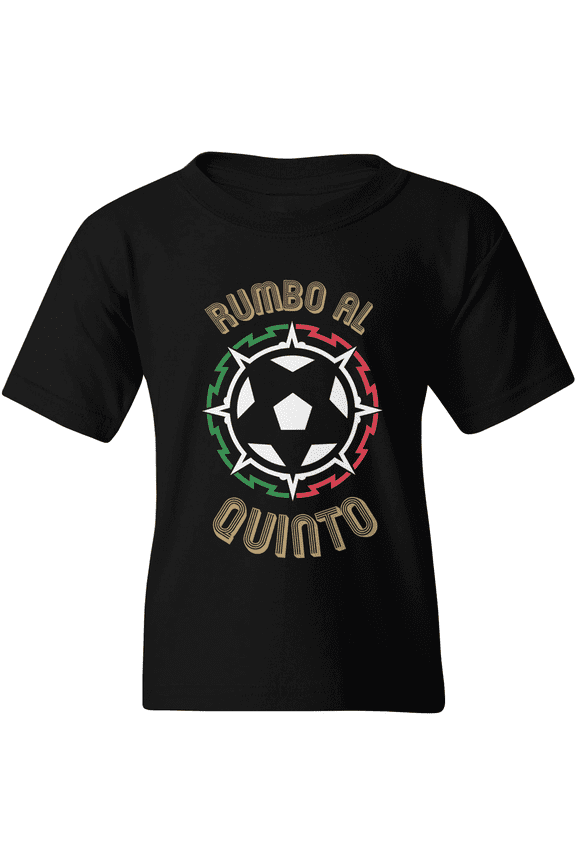 Mexico Soccer Kids Graphic T-Shirt - 2026 El Tri Youth Fan Supporter Tee