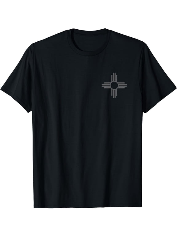 Mexico State Flag Zia Sun Symbol Albuquerque Santa Fe T Classic Theme T-Shirt