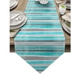 thumbnail image 1 of Mexico Style Colorful Stripes Table Runners Wedding Dinning Table Decoration Farmhouse Decor Kitchen Table Runner Tablecloth, 1 of 5