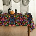 thumbnail image 1 of Mexico Tablecloth 60x60 Inch Square, Cinco De Mayo Fiesta Washable Table Cover for Party Picnic Dinner Decor, 1 of 6