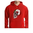 thumbnail image 1 of Mexico Team Flag - World Soccer Hoodie XX-Large Red, 1 of 2