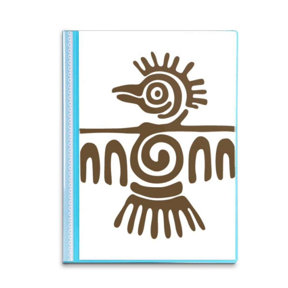 Mexico Totems Bald Eagle Ancient Civilization Book Sheet Protectors ...