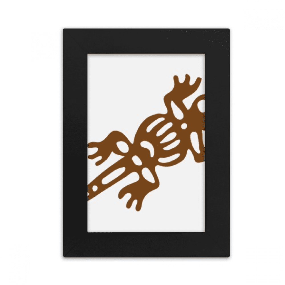 Mexico Totems Gecko Lizard Ancient Civilization Desktop Photo Frame ...