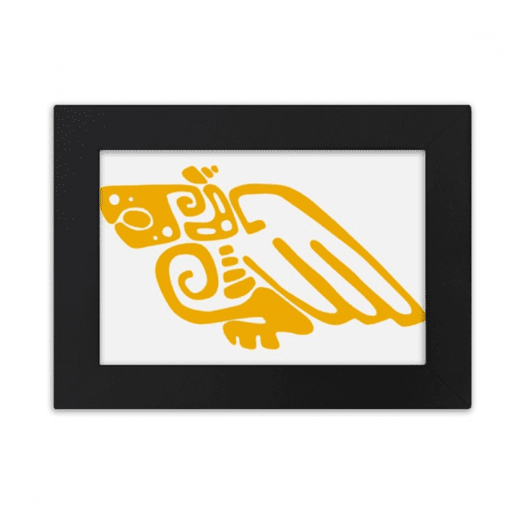 Mexico Totems Mexican Eagle Ancient Civilization Desktop Photo Frame Ornaments Picture Art Painting