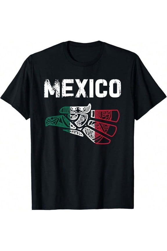 Mexico Vintage Mexican Flag Pride Hecho en Mexico Jersey T-Shirt