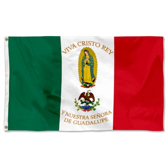 Mexico Viva Cristo Rey Flags Polyester 3x5 FT banner