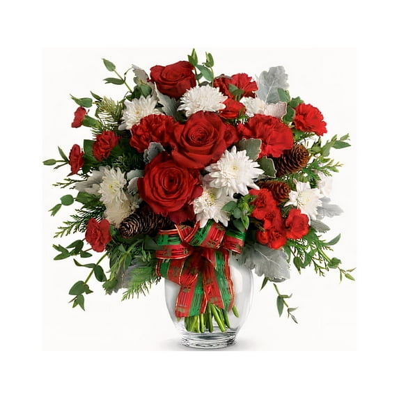 Mexiflower Red Holiday Joy, Cut and Fresh Flowers Bouquet