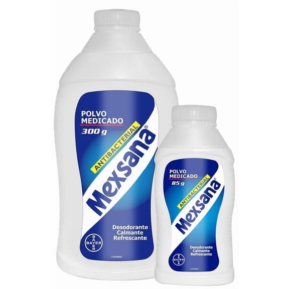 Mexsana Body Powder Bundle, 300g + 85g Deodorant, Cooling & Refreshing
