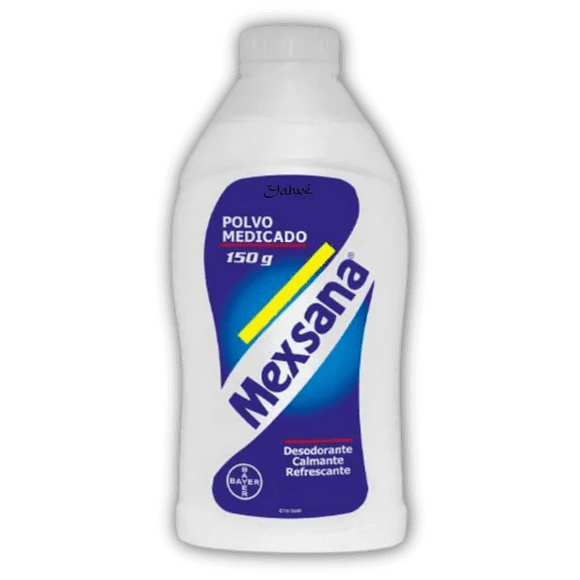 Mexsana Talco Desodorante para pies por 150gr, 5.29 oz Ayuda a Refrescar y Absorber Sudor -Mexsana Foot Powder - Traditional Relief for Feet, Sweat Absorption - Despensa Colombiana