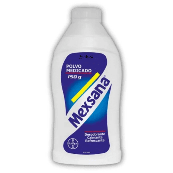 Mexsana Talco Desodorante para pies por 150gr, 5.29 oz Ayuda a Refrescar y Absorber Sudor -Mexsana Foot Powder - Traditional Relief for Feet, Sweat Absorption - Despensa Colombiana