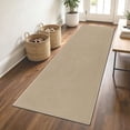 thumbnail image 1 of MeyJey 2'x8' Runner Rug, Non Slip Washable Rug, Farmhouse Runner Rug for Hallway, Kitchen, Laundry Room, Beige, 1 of 1