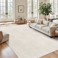 thumbnail image 1 of MeyJey 8’x10’ Area Rugs for Living Room, Non Slip Jacquard Textured Modern Rugs Soft Geometric Rug for Bedroom Dining Room Office, Beige, 1 of 10