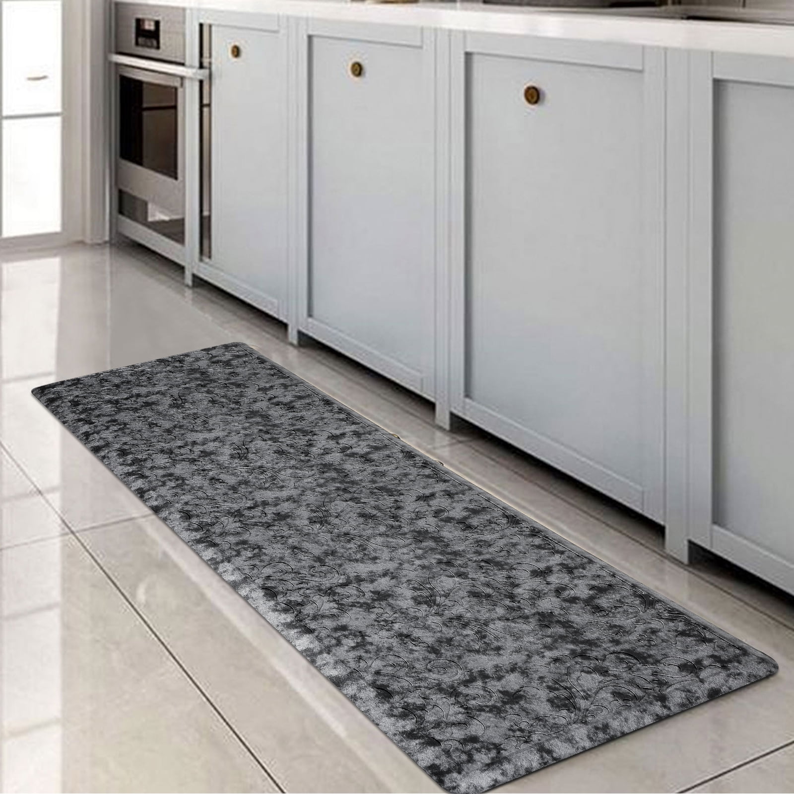 MeyJey Anti Fatigue Kitchen Rugs and Mats, 2 PCS Non-Slip