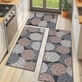 thumbnail image 1 of MeyJey Kitchen Rug Set 3 Pcs, Farmhouse Kitchen Runner Rugs and Mat, Non Slip Machine Washable Kitchen Floor Mats for Home Floor and Living Room, Champagne/Brown/Black, 1 of 14