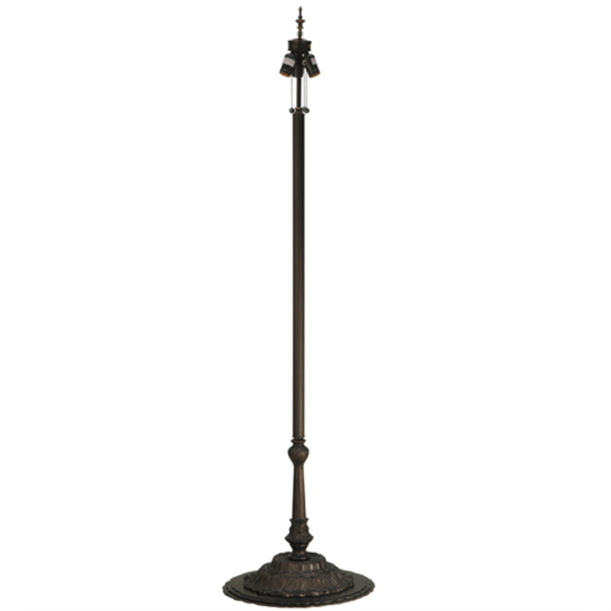 Bronze Stained Glass 58" Artisan Crafted Floor Lamp