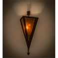 thumbnail image 1 of Meyda 116843 8 in. Desert Arrow Wall Sconce, Rusty Nail & Amber Mica, 1 of 4