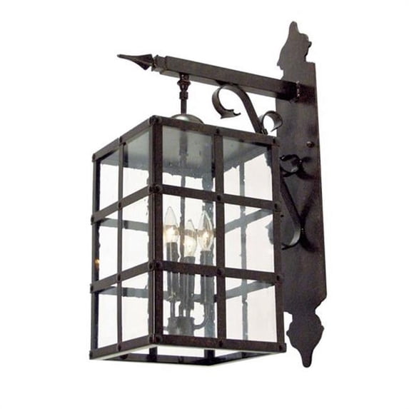 Meyda 117354 11 in. Baretta Wall Sconce