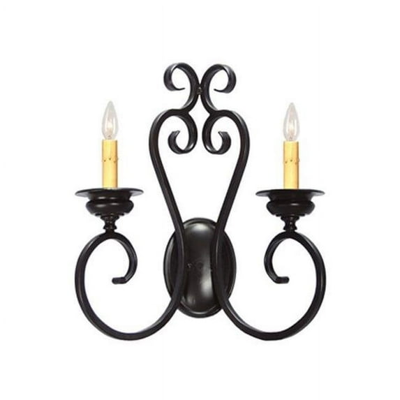 Meyda 117530 17 in. Fernando 2 Light Wall Sconce