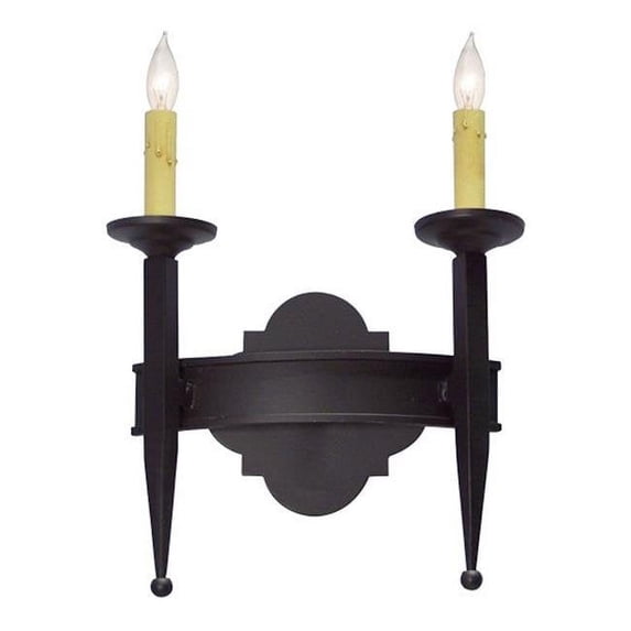 Meyda 117866 12 in. Fascia 2 Light Wall Sconce