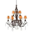 thumbnail image 1 of Meyda 119077 36 in. Country French 10 Light Two Tier Chandelier, 1 of 1