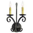 thumbnail image 1 of Meyda 119296 8 in. Valetta 2 Light Wall Sconce, 1 of 1