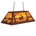 thumbnail image 1 of Meyda 128660 33 in. Long Elk at Lake Oblong Ceiling Pendant Fixtures, 1 of 7