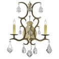 thumbnail image 1 of Meyda 135555 16 in. Yolanda 2 Light Wall Sconce, 1 of 1