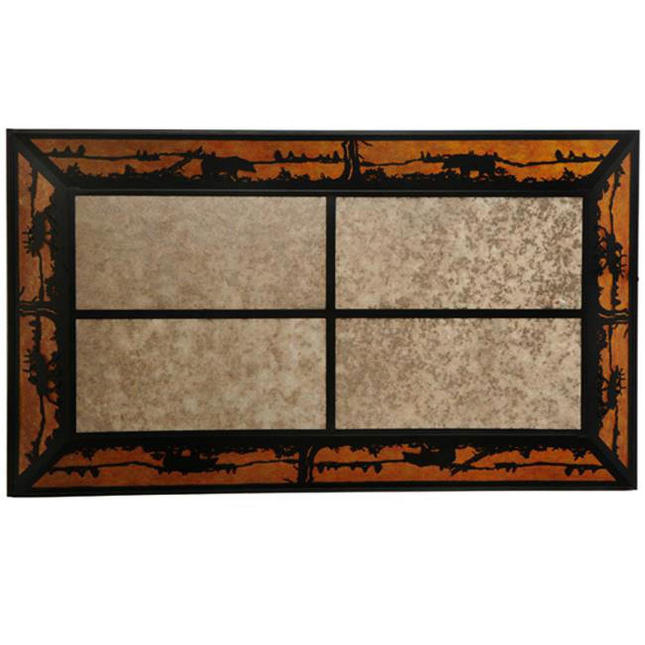 Meyda 136279 51.5 in. Wildlife At Pine Lake Diffuser, Black & Amber ...