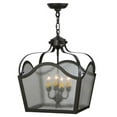 thumbnail image 1 of Meyda 137164 15 in. Square Formal Entry 4 Light Pendant, Timeless Bronze, 1 of 5