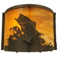 thumbnail image 1 of Meyda 139810 11.25 in. Leaping Bass Wall Sconce, 1 of 2