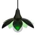 thumbnail image 1 of Meyda 140082 10.5 in. Metro Fusion Bodnant Glass Mini Pendant, Aventurine & Mint, 1 of 7